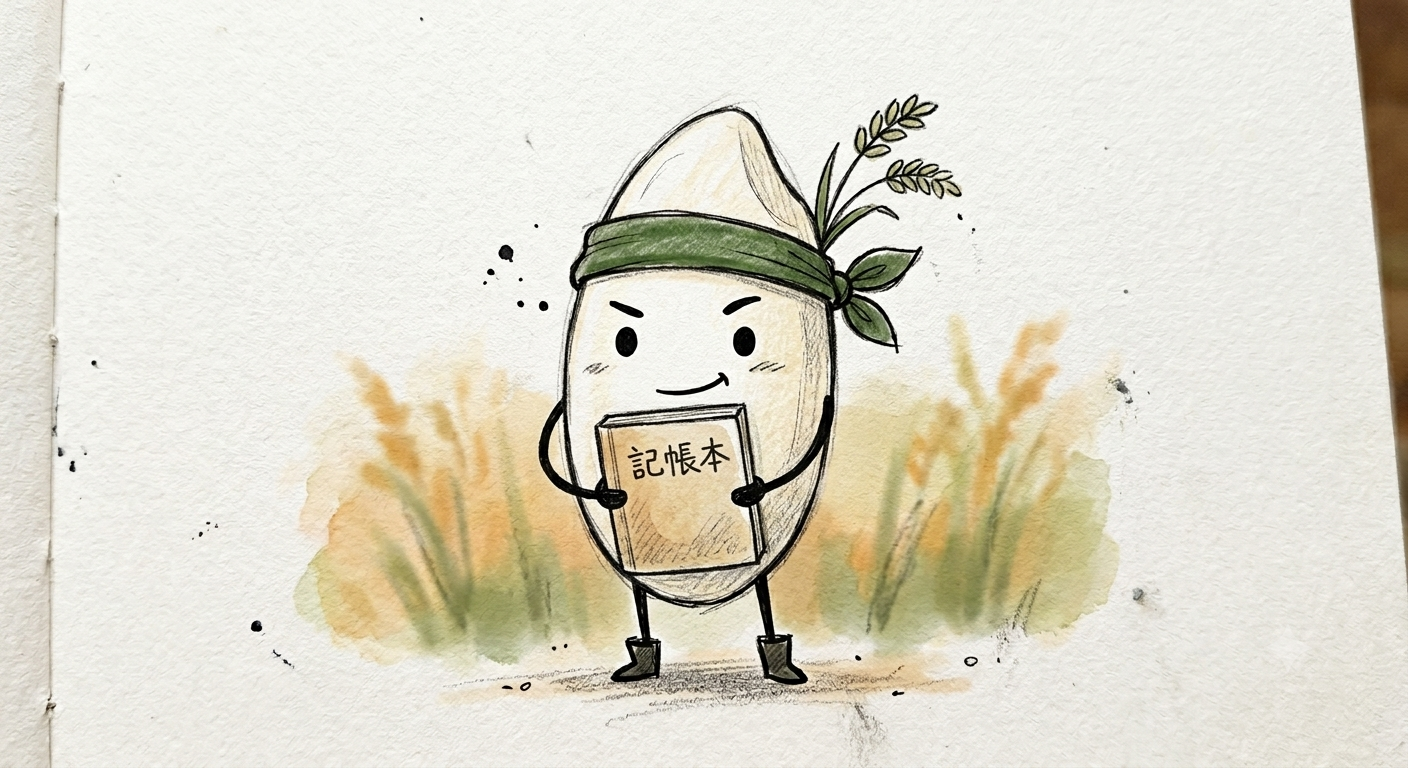 記帳米粒